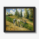 The Harvest, Pontoise (La Récolte, Pontoise) by Camille Pissarro - thumbnail_1_bf_673284a512f9211d49d3d8c3